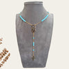 Blue "St Charbel" Necklace