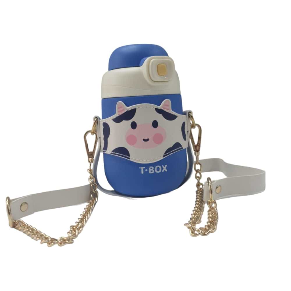 Blue T-Box Water Bottle