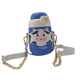 Blue T-Box Water Bottle