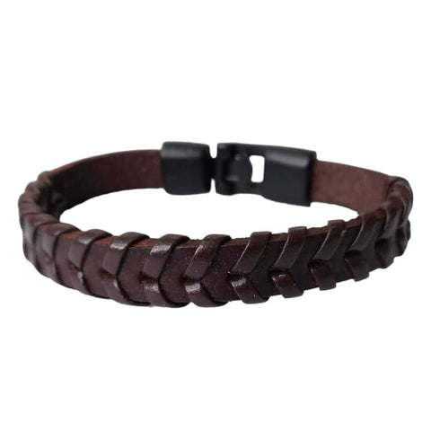  Brown Leather Bracelet 3