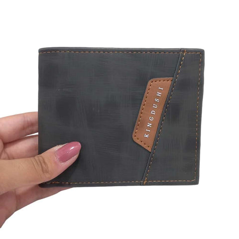 Grey  Leather Wallet
