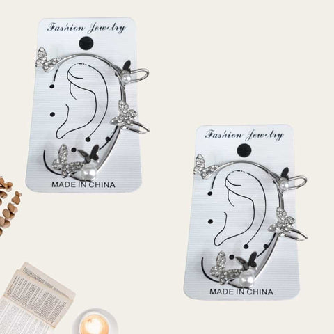 Butterfly Cuff Earrings