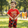 Cars Lightning McQueen shorts set for boys in red, Jack Gifts Online Lebanon