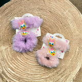 Cartoon Fluffy Hair Tie 