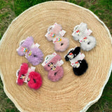 Cartoon Fluffy Hair Tie 