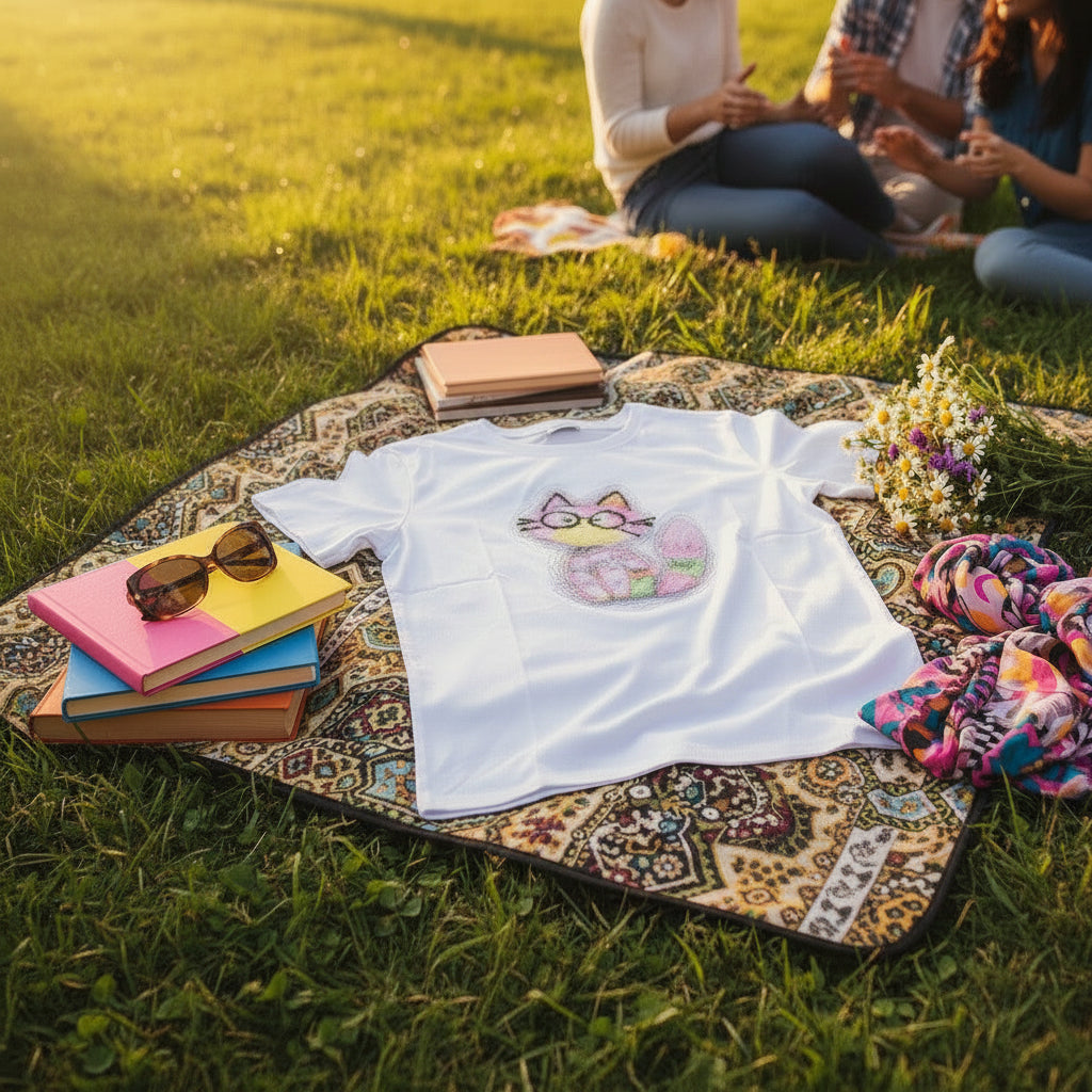 Cat Graphic Tshirt