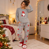 Grey Petite Gnome PJ