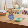 Crayon Shinchan bubble pop fidget keychain in blue and green, Jack Gifts Online Lebanon
