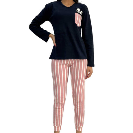 DARK BLUE Pouch Panda PJ for teen girls