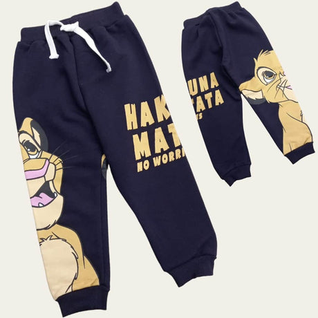 Dark Blue Lion King Pants