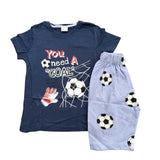Dark Blue You Need A Goal Short PJ