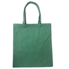 Dark Green Simple Canvas Tote Bag