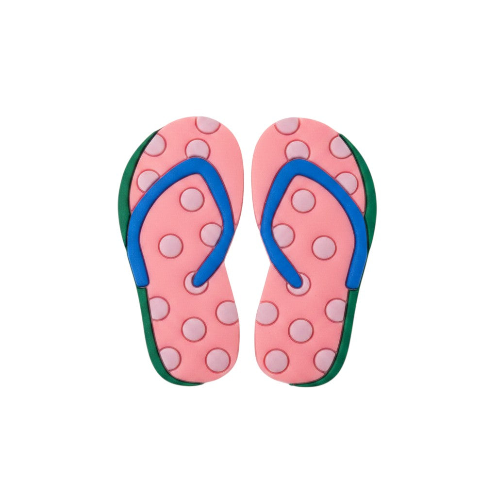 Pink polka dot flip flops charm pin for beach bags, Jack Gifts Online Lebanon