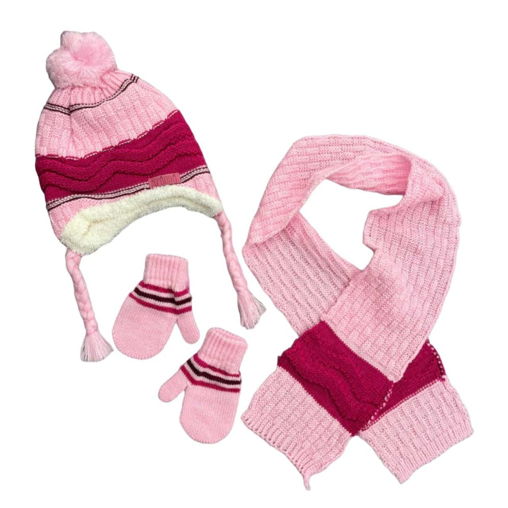 Fuchsia And Pink Simple Hat 