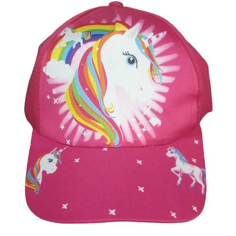 Fuchsia Unicorn Hat 1