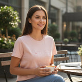 Pink Future Career slogan women's t-shirt