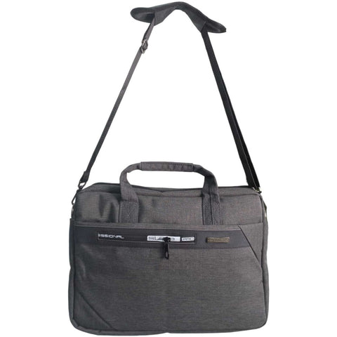 GREY briefcase for men