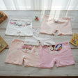 Girls cotton boyshorts with animal prints in white, pink and grey, Jack Gifts Online Lebanon