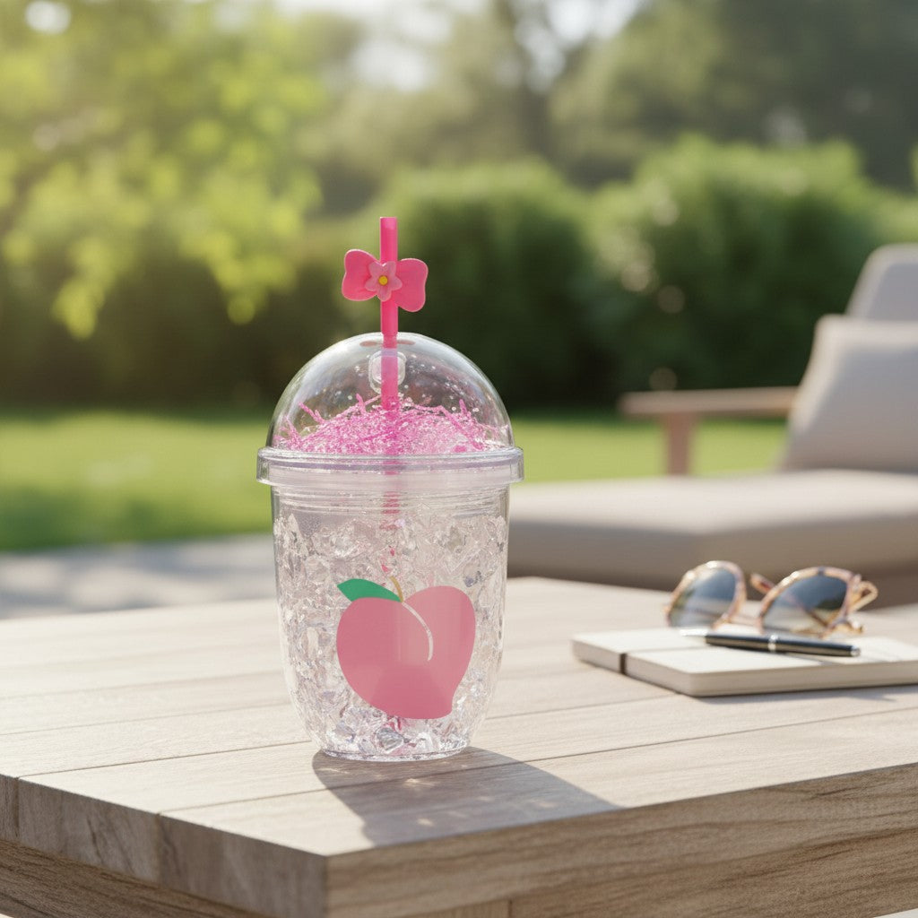 Glitter Fruit Tumbler