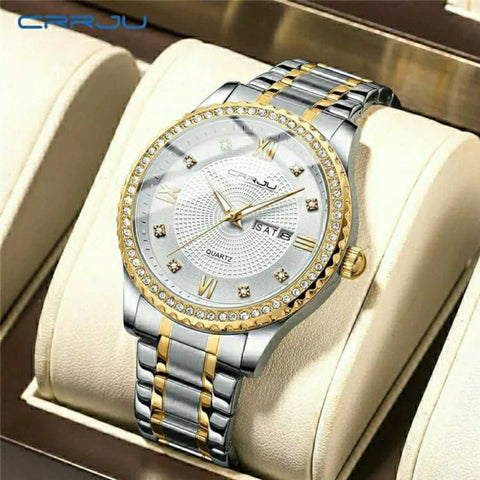 Gold Elegant Stainless Steel Watch 26