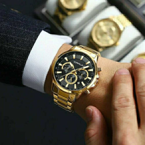 Gold Elegant Stainless Steel Watch 28