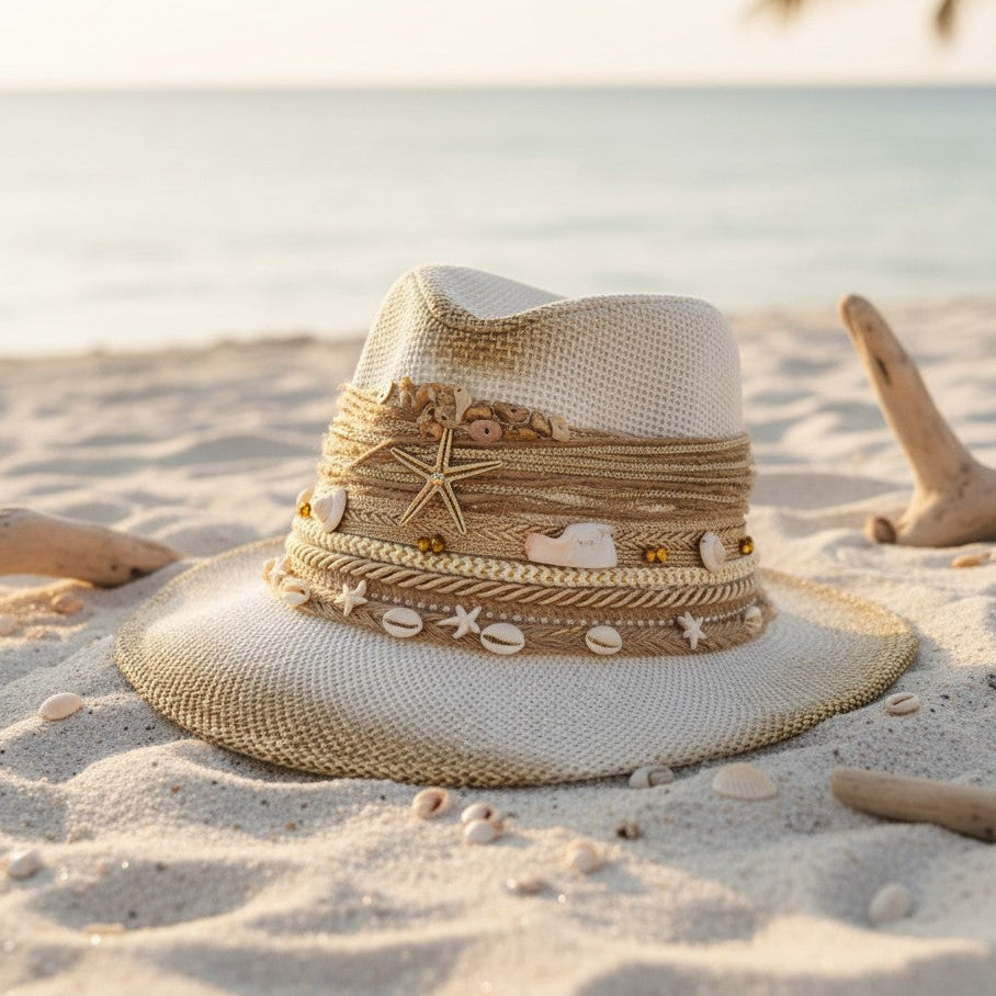 Gold Starfish Fedora