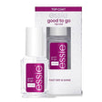 Essie Good To Go fast dry top coat bottle beside its box