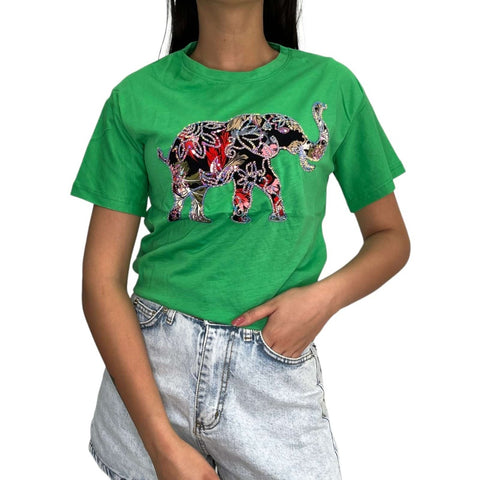 Green Elephant 1 T-Shirt