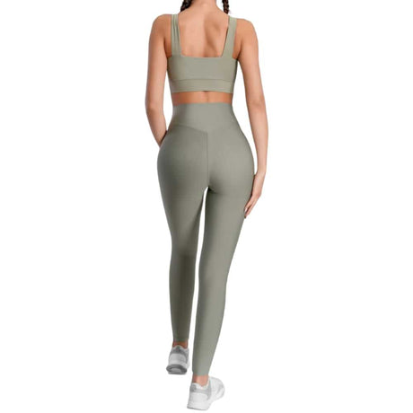 Green High Waist SP19 Legging
