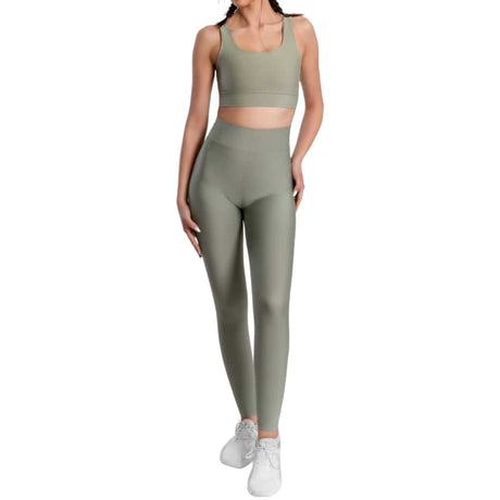 Green High Waist SP19 Legging