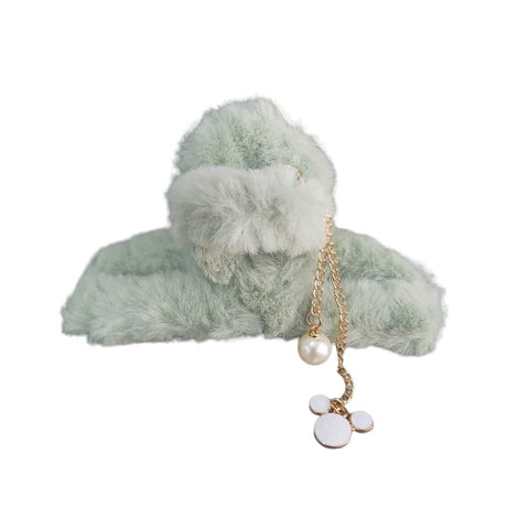 Green Minnie Hair Clamps 