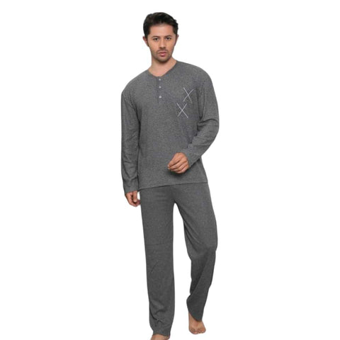 Grey Cotton Pajama