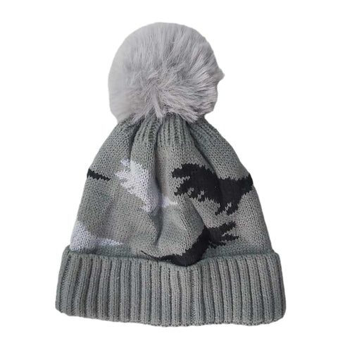 Grey Dinosaur Hat 4