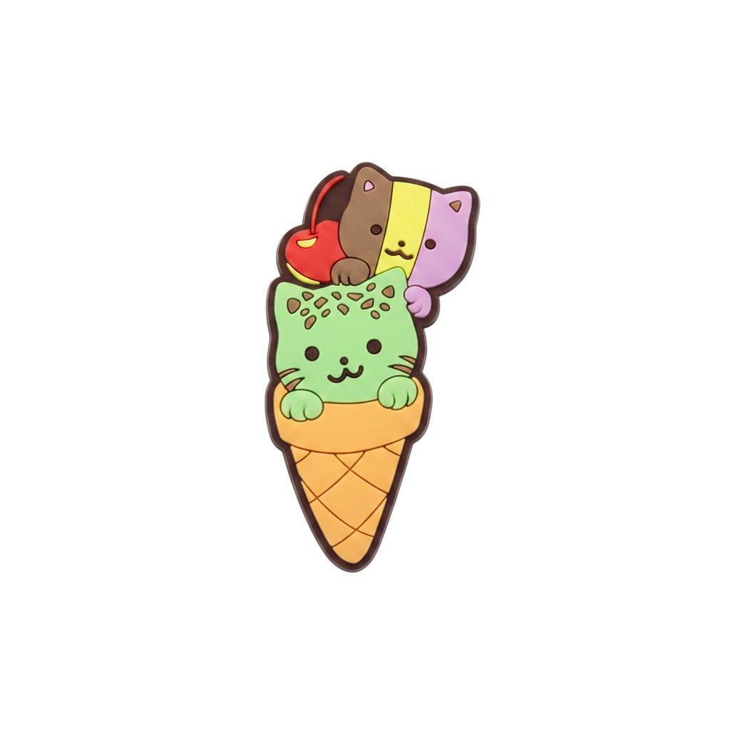 Ice cream cone cat charm pin for beach bags, Jack Gifts Online Lebanon
