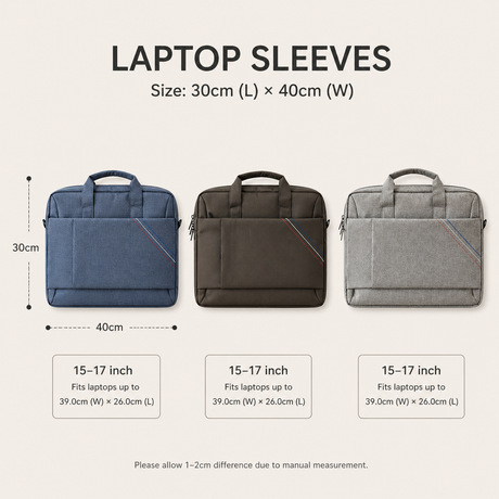 Padded laptop bag with carry handles and storage pocket, Jack Gifts Online Lebanon