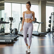Womens lavender sports bra and crossover waist leggings set, Jack Gifts Online Lebanon