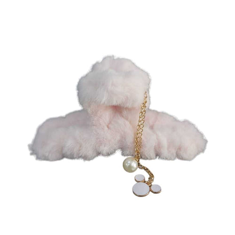 Light Pink Minnie Hair Clamps 