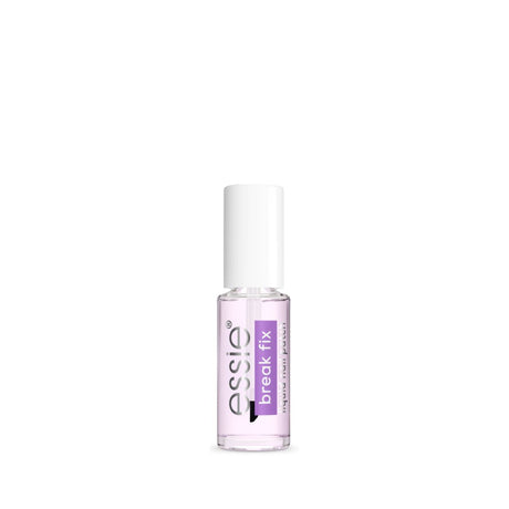 Essie nail polish bottle on a white background