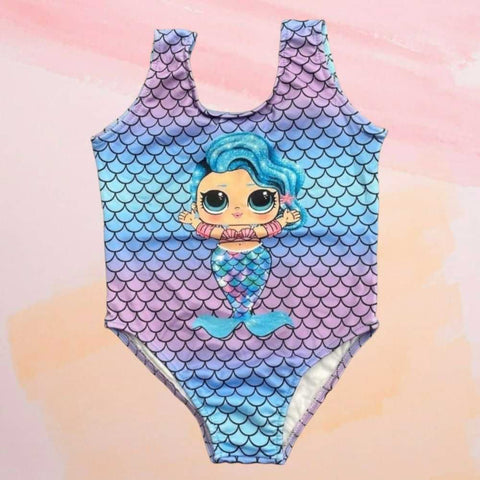 Lol Mermaid One-Piece Swimsuit