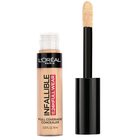 L'Oreal Infallible full coverage concealer tube with applicator
