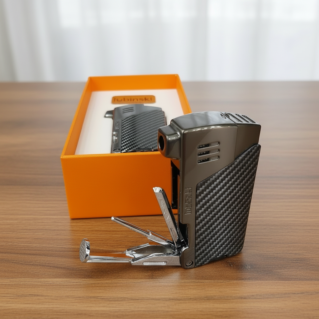 "Silver And Black" Lighter