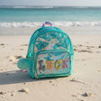 Kids iridescent teal Luck backpack, 25x30 cm, Jack Gifts Online Lebanon