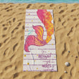 Glitter mermaid tail beach towel for girls on the sand, Jack Gifts Online Lebanon