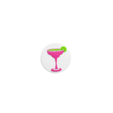Pink margarita cocktail charm pin for beach bags, Jack Gifts Online Lebanon