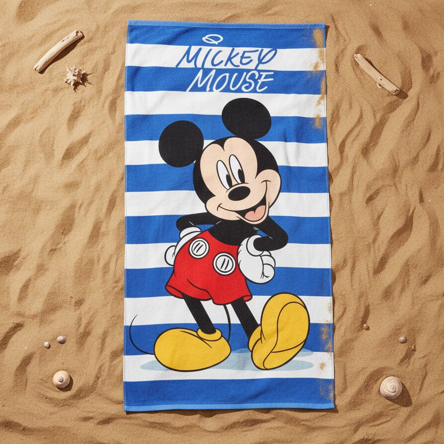 Mickey Striped Towel