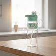 Mint green 750ml sport water bottle with a built in straw, Jack Gifts Online Lebanon