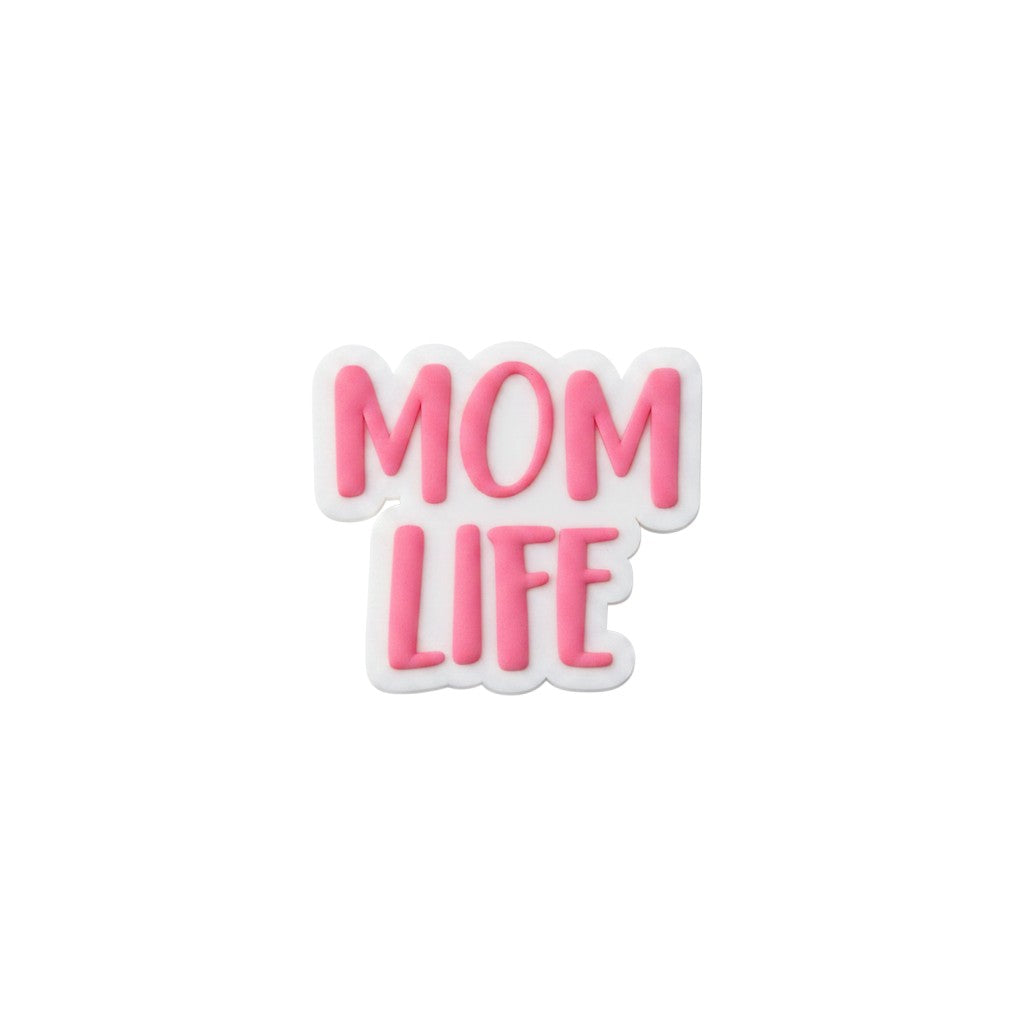 Mom Life pink text charm pin for beach bags, Jack Gifts Lebanon