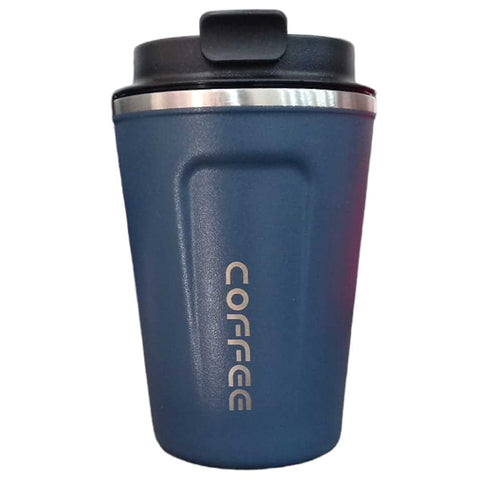 Navy Blue Coffee Flask