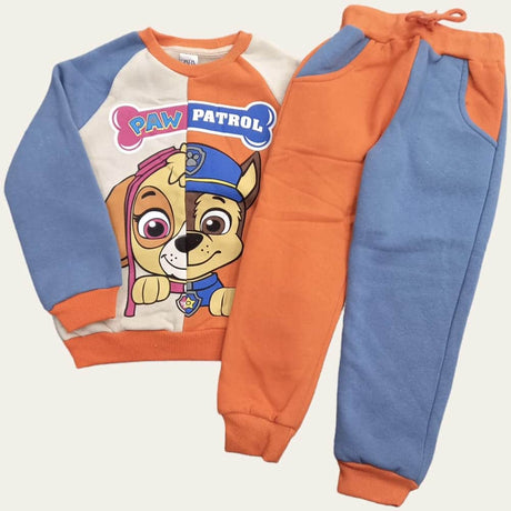 Orange-Blue-Beige Paw Patrol Jogging Set 4