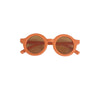 Orange Simple Circular Sunglasses
